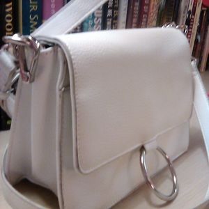 White Carlos Santana Purse